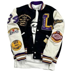 Black and White Varsity Jacket